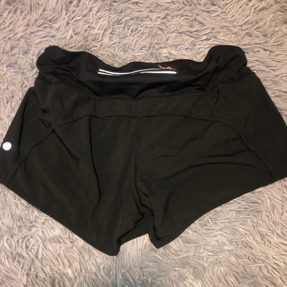 Lululemon speed shorts size 8.